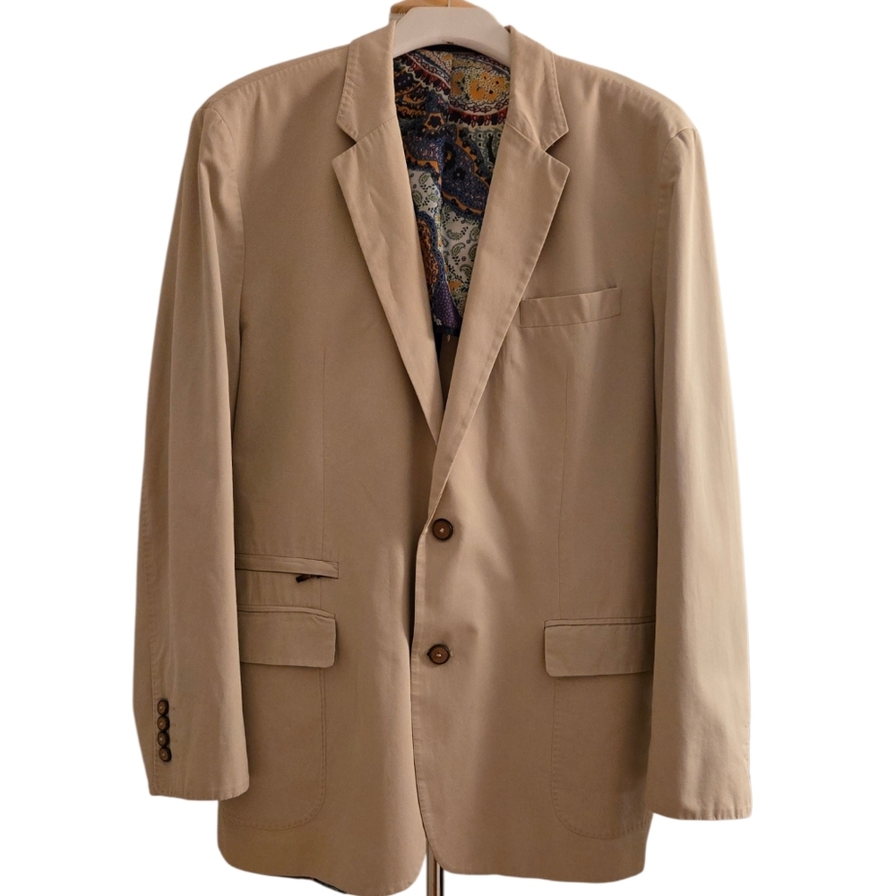 Robert Graham Julian-Woven Sportcoat Size 44 EUC Sport Jacket